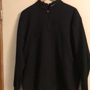 Black Nike thermal quarter zip jacket (xl)